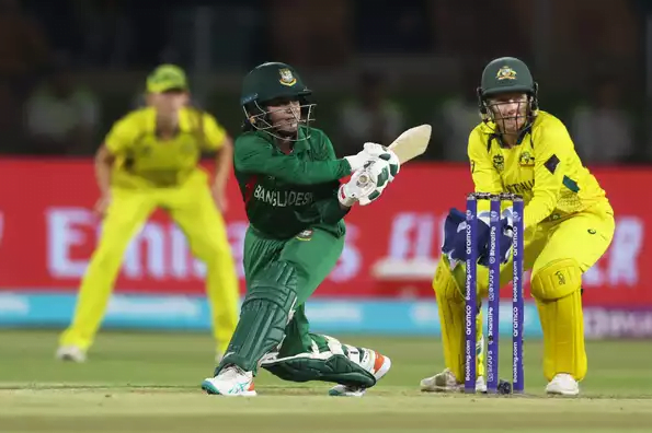 Nigar Sultana's 50-ball 57 proved too little in the end as Australia cruised to a comfortable 8-wicket win at St George's Park, on Tuesday. Georgia Wareham's 3 for 20 played a pivotal role in limiting Bangladesh to 107 for 7 - the lowest score in a completed innings so far in the ongoing T20 World Cup.