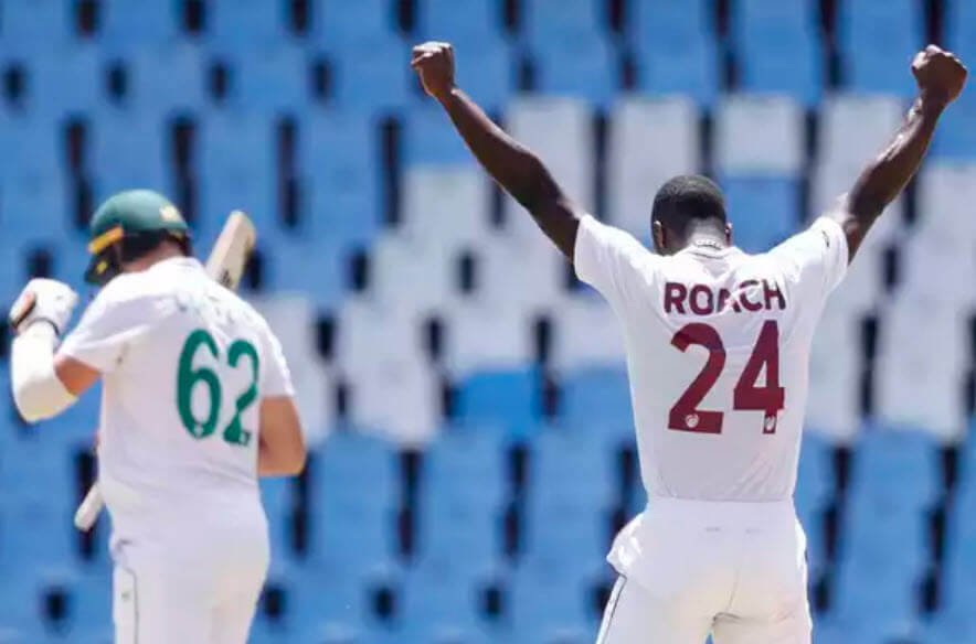 Roach bags five; West Indies need 247 to win